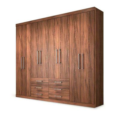 Clóset Altavision Master 8 Puertas 6 Cajones Café