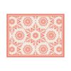 Alfombra Davanti Flor Hindú Coral 50 x70 Flor Hindú Coral
