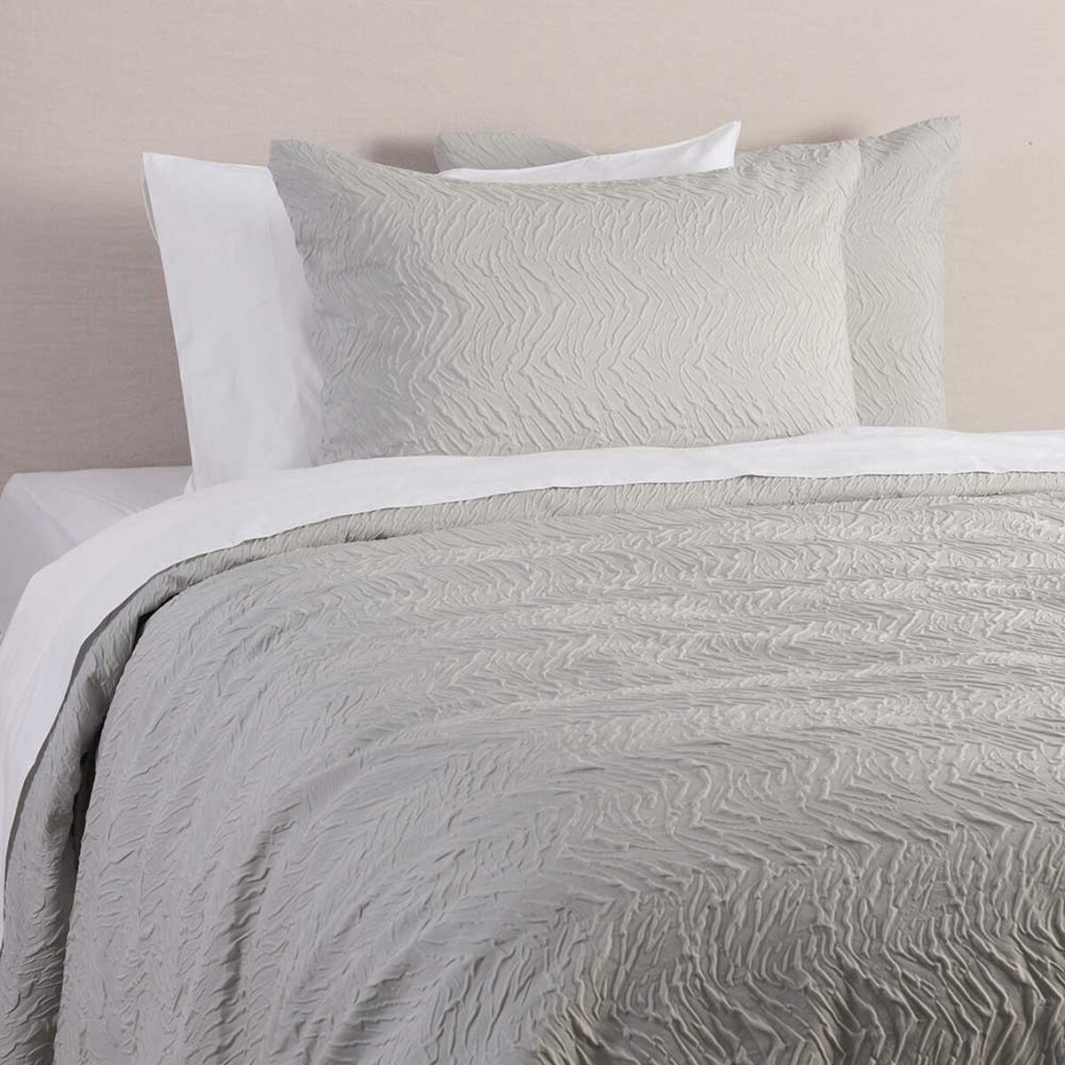 Funda Plumón SoHome 2 Plazas Organic Gris