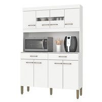 Kit Cocina Vekkahome Laura 8 Puertas Blanco