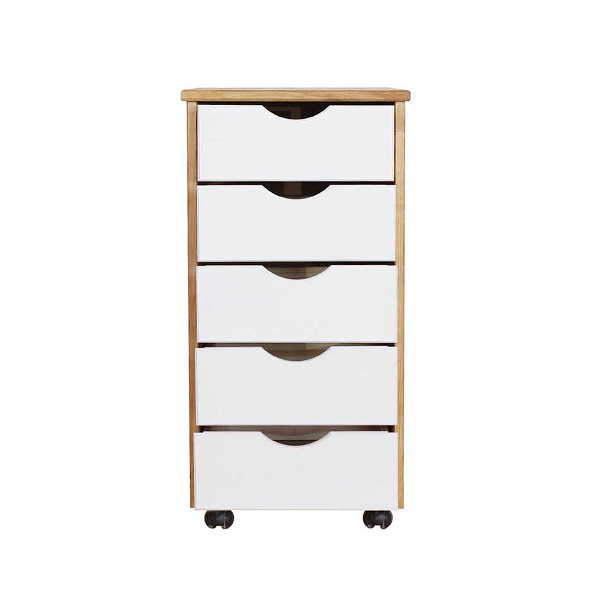 Gabinete Vekkahome Lucia 5 Cajones Café
