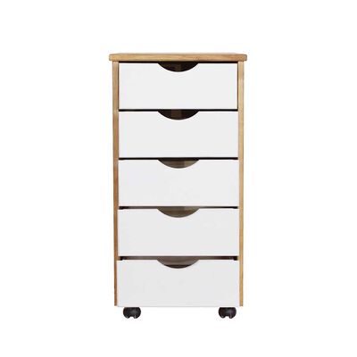 Imagen 2 del producto Gabinete Vekkahome Lucia 5 Cajones Café