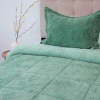 Cubrecama Doral 1,5 Plazas Verde Outboss Sherpa