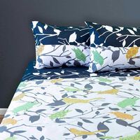 Juego de Sábanas Doral 200 Hilos King Doral Blue Diseño 6