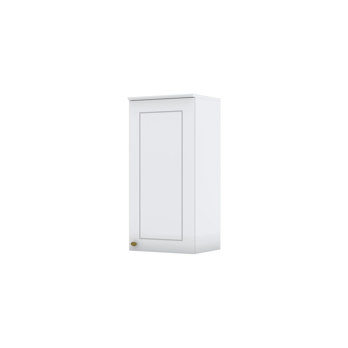 Mueble de Cocina Aereo  Home Mobili Americana 1 Puerta Blanco