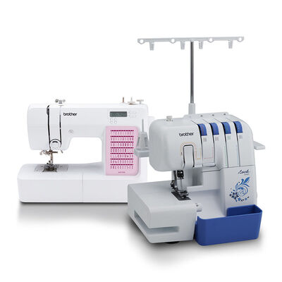 Combo Máquina de Coser Brother SH7700 + Overlock 3534DT
