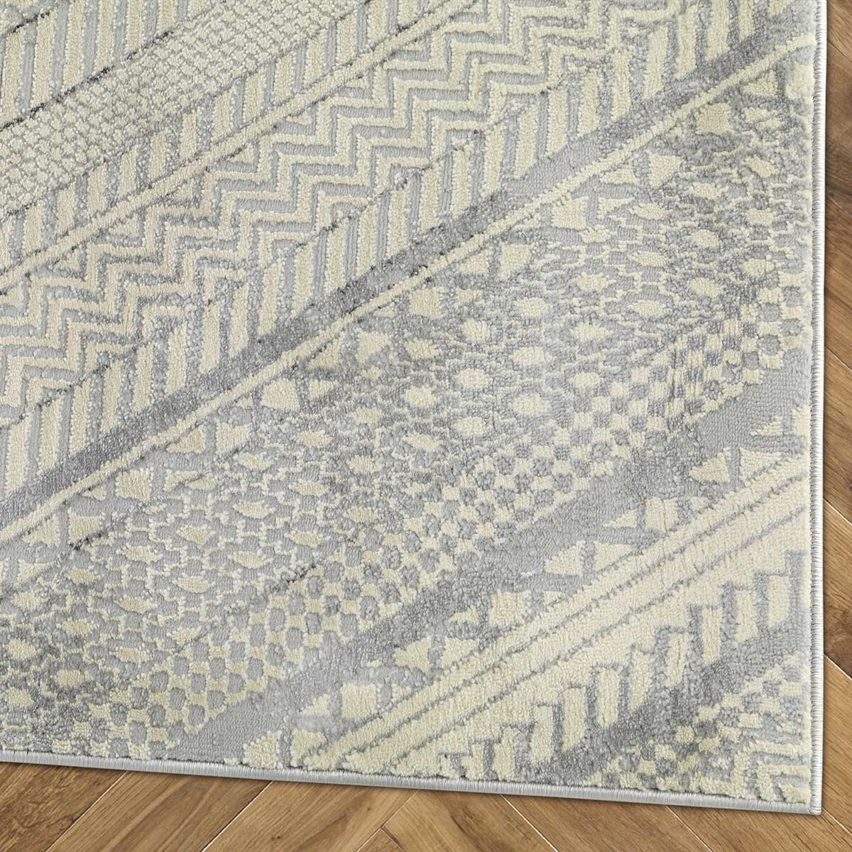 Alfombra Modalfo Babil Gris 120 x 180 cm