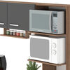Kit Cocina Vekkahome Sevilha 5 Puertas Gris