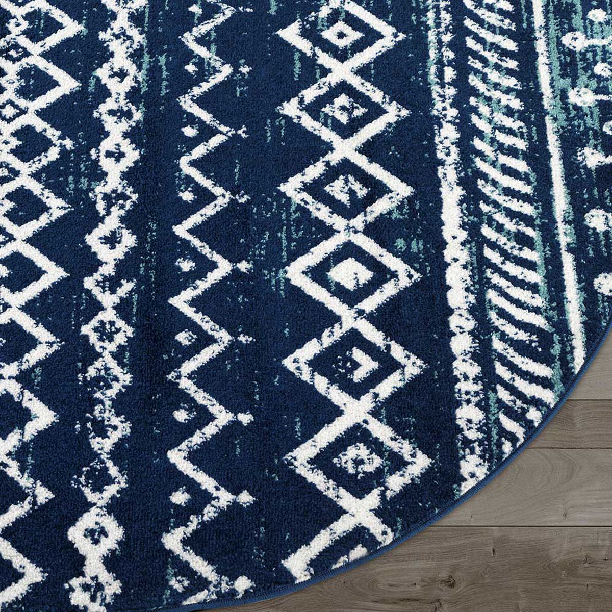 Alfombra Modalfo Phoenix Azul Marino 240 x 240 cm