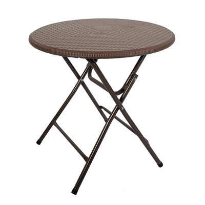 Imagen 1 del producto Mesa Plegable Redonda Northwest NW-RT80 Café 80 cm