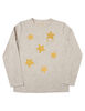 Polera de Algodón Estrellas Glitter Niña Exception