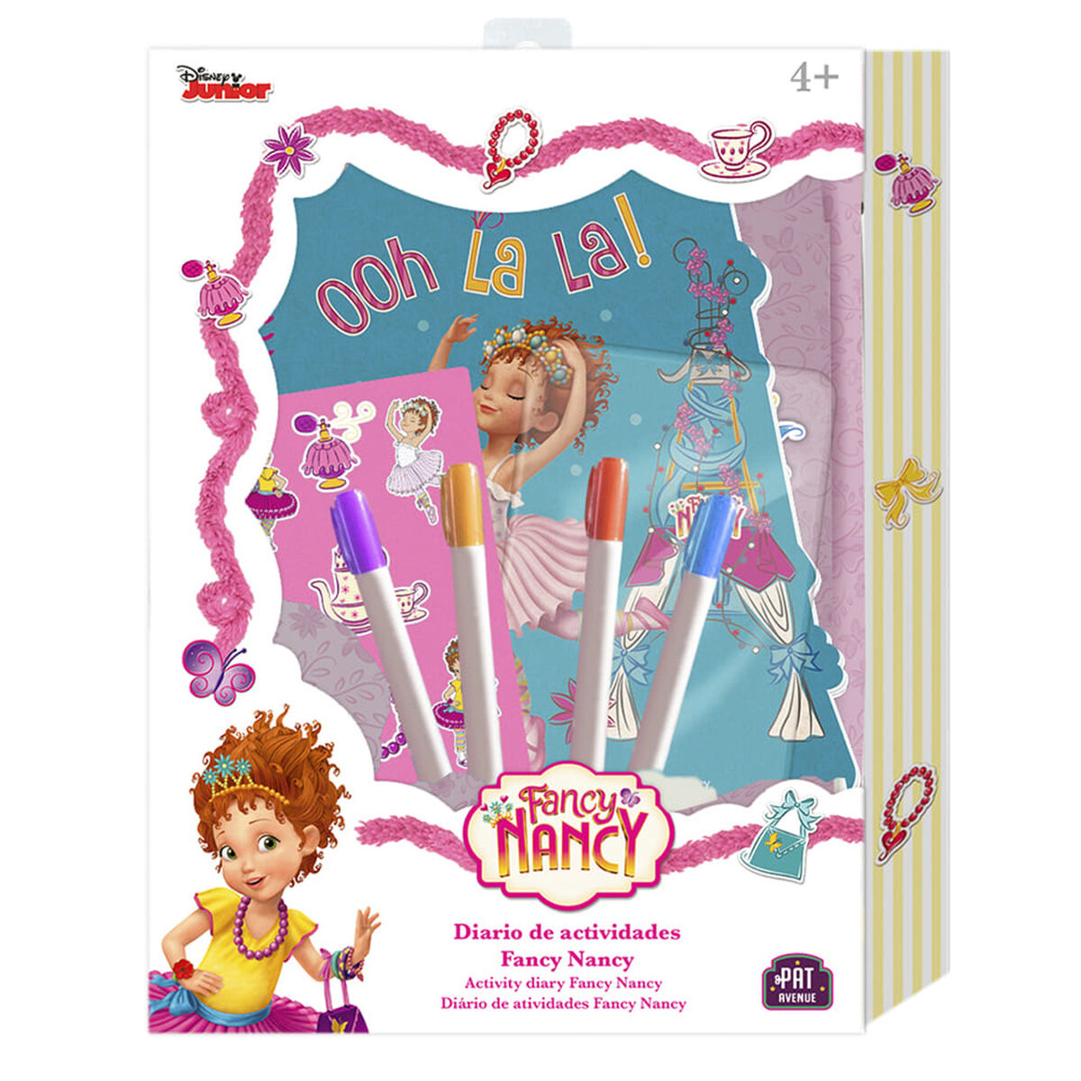 Fancy Nancy Clancy Diario De Actividades