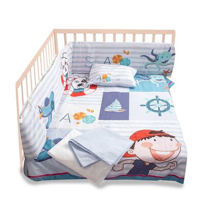 Imagen 2 del producto Set de Cuna Perrito Marino 5 Piezas Bebesit