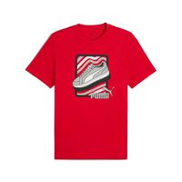 Polera GRAPHICS Sneaker Hombre Puma Rojo