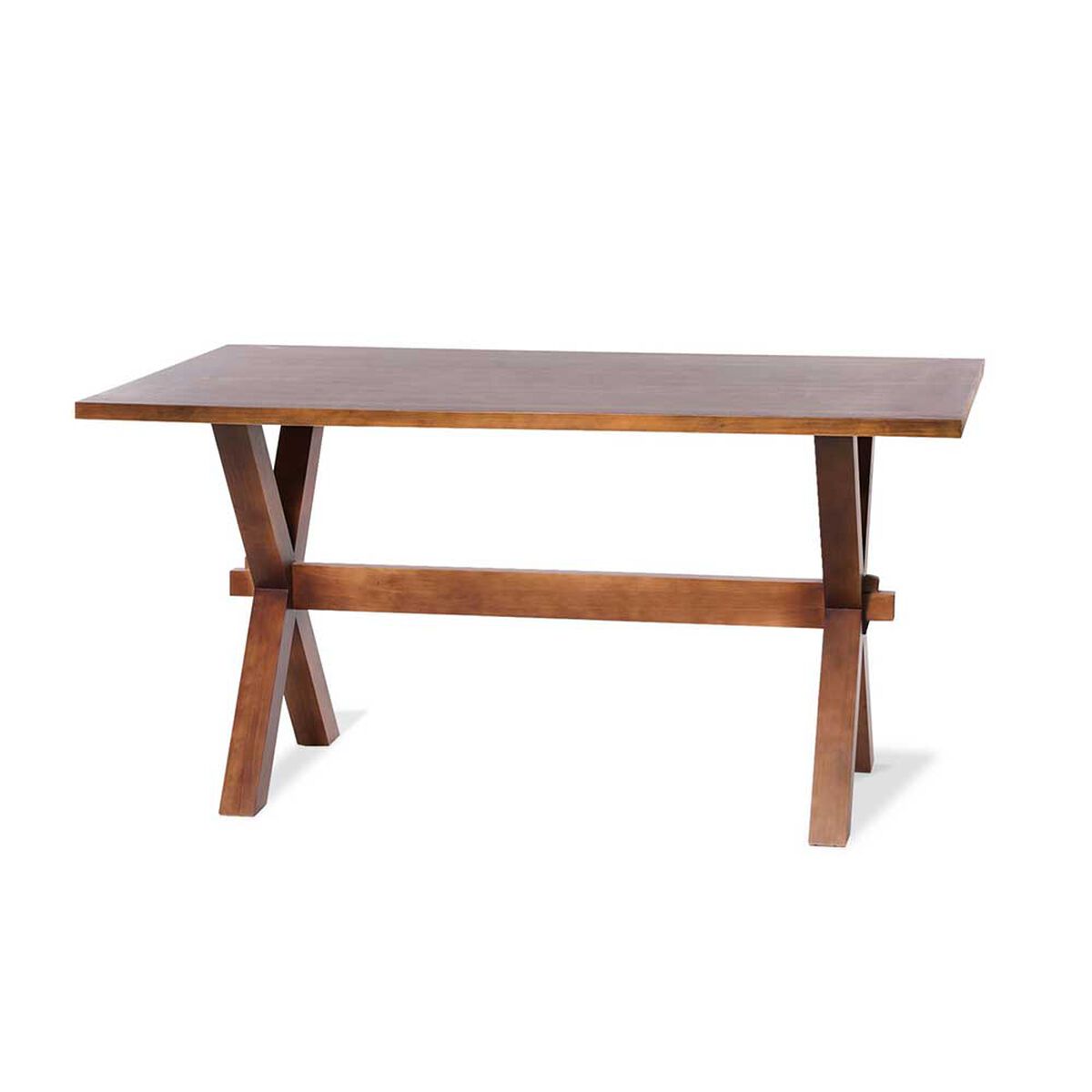 Juego de Comedor Latam Home Sevilla Segovia 2 Sillas + 2 Bancas Lino Blanco