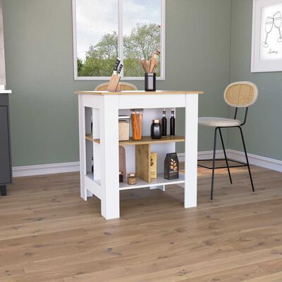 Isla de Cocina TuHome Soler Blanco Marquez