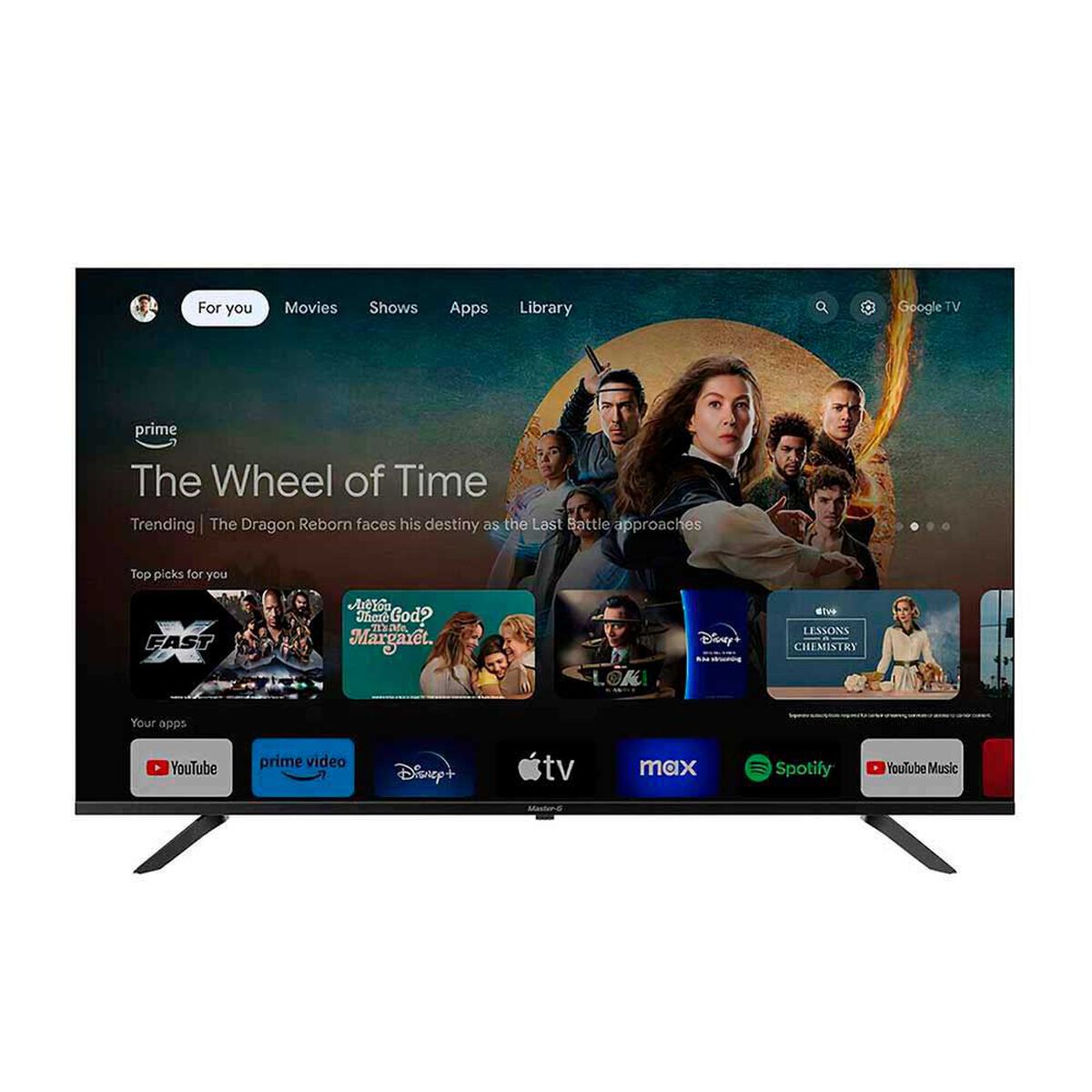 QLED 58'' Master-G MGGK58UFQ Smart TV 4K UHD