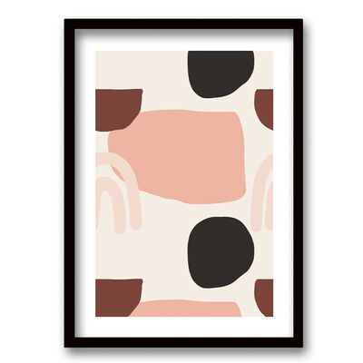 Cuadro Decorativo Retela Burdeo II 50 x 35 cm