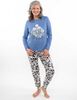 Polera de Pijama Mujer Portman Club
