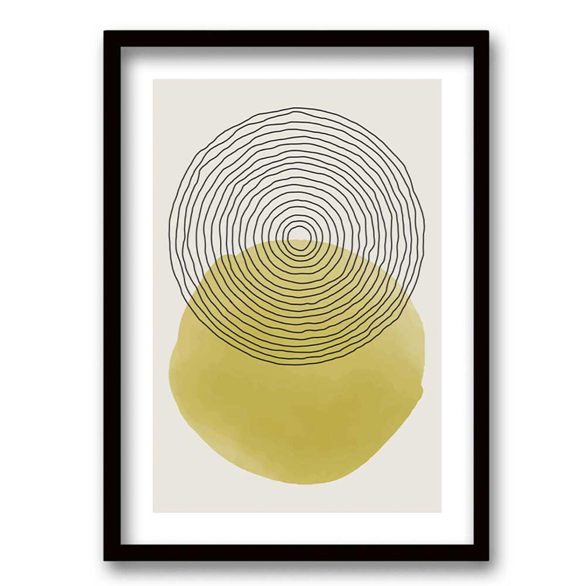 Cuadro Decorativo Retela Yellow II 70 x 50 cm