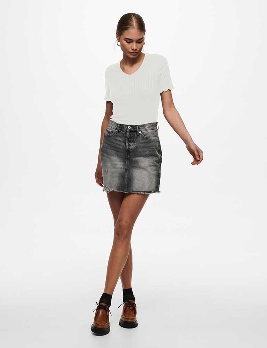 Polera Manga Corta Mujer Jacqueline De Yong