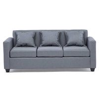 Sofá Muebles MPR Charlotte 3 Cuerpos Gris Medio