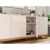 Buffet Decocasa Mondrian Off White Castaño