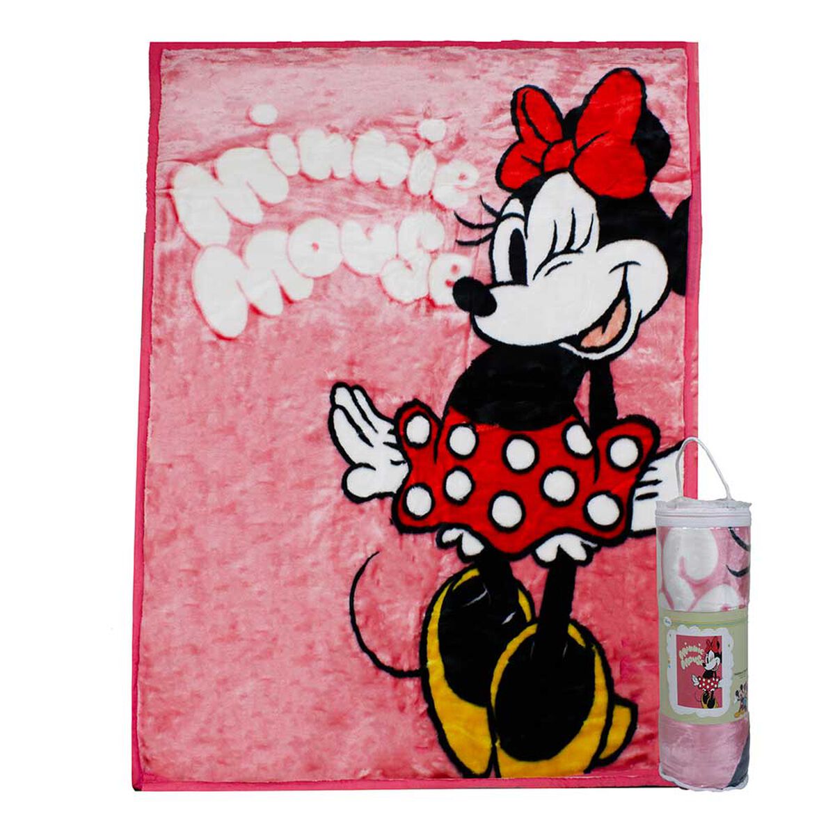 Manta Minnie Rosa 1 Disney