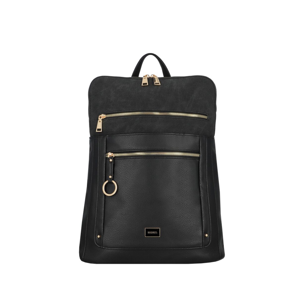 Mochila Notebook Secret Lourdes FW25 Negro 15"