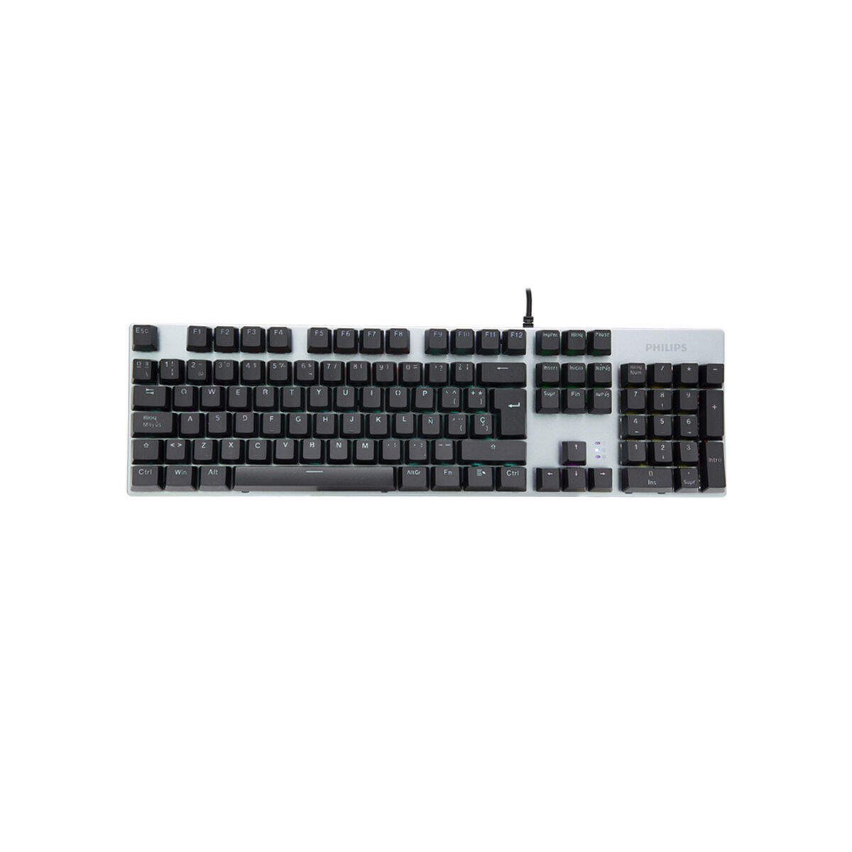 Teclado Gamer Philips SPK8404 Mecánico USB