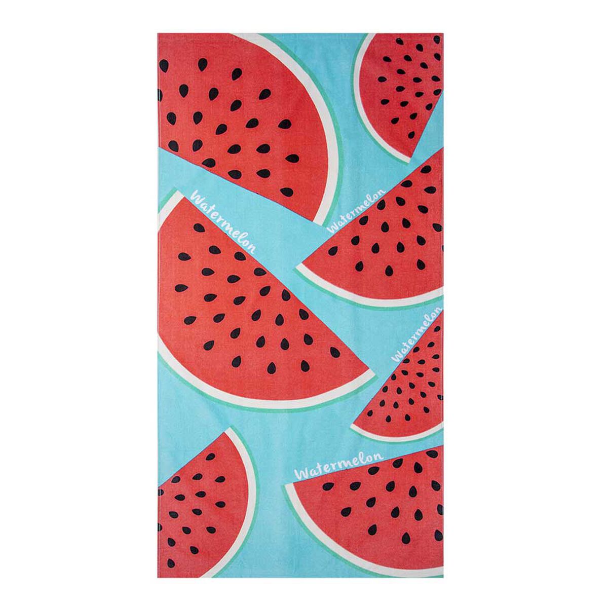 Toalla de Playa Velour Casanova Watermelon 75 x 150 cm