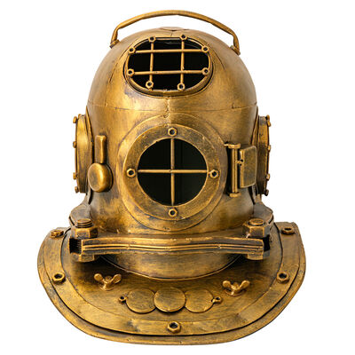 Imagen 1 del producto Adorno Metal Vgo Casco Gold