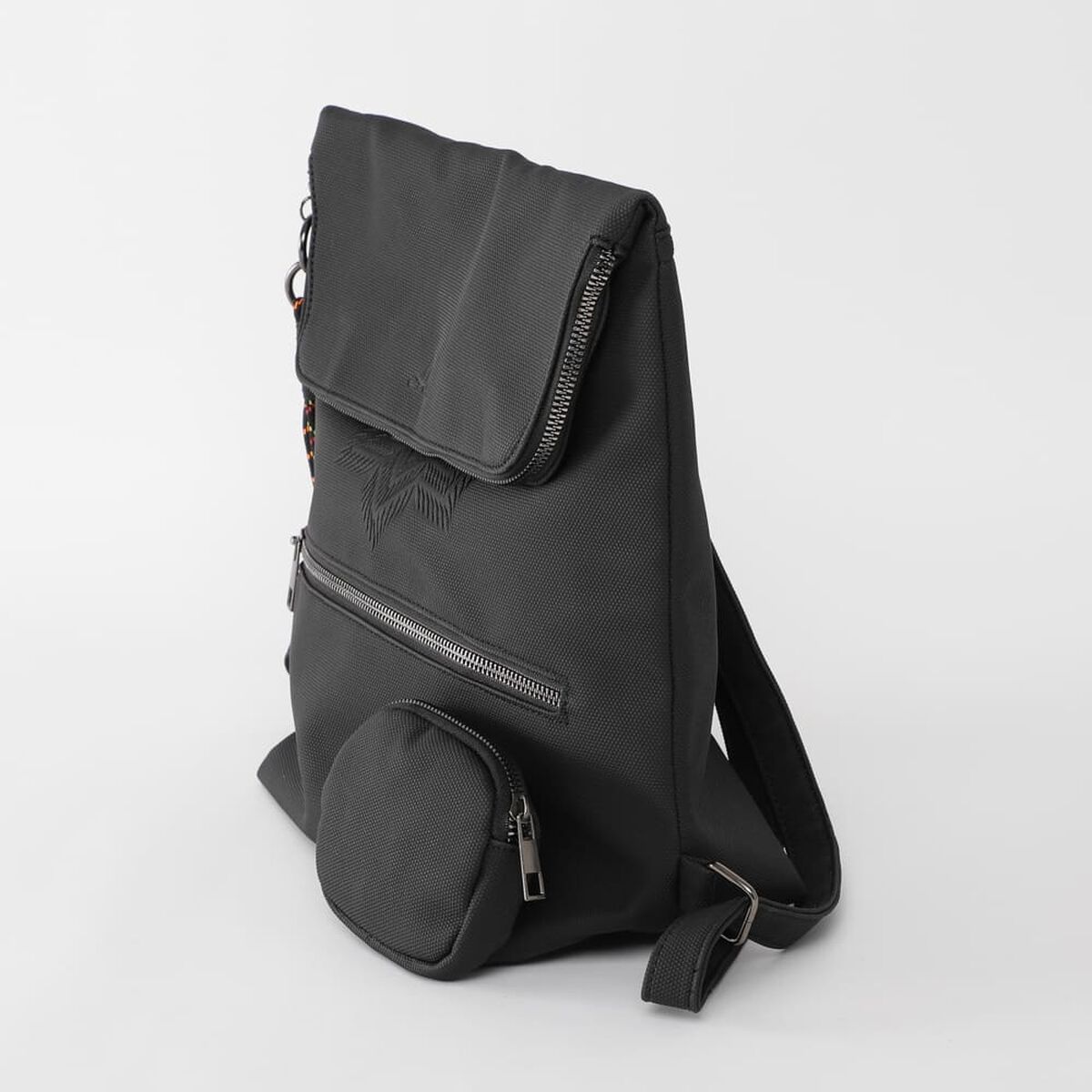 Mochila Ecocuero Black Alma