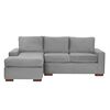 Sofá Seccional Izquierdo Latam Home Livorno 3 Cuerpos Gris