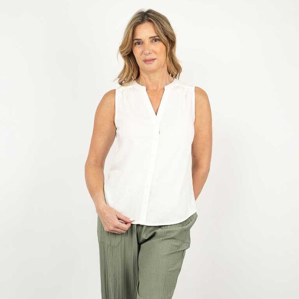 Blusa Sin Mangas Mujer Portman Club