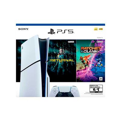 Imagen 2 del producto Consola Sony PlayStation 5 Slim con Disco + 2 Juegos + Control