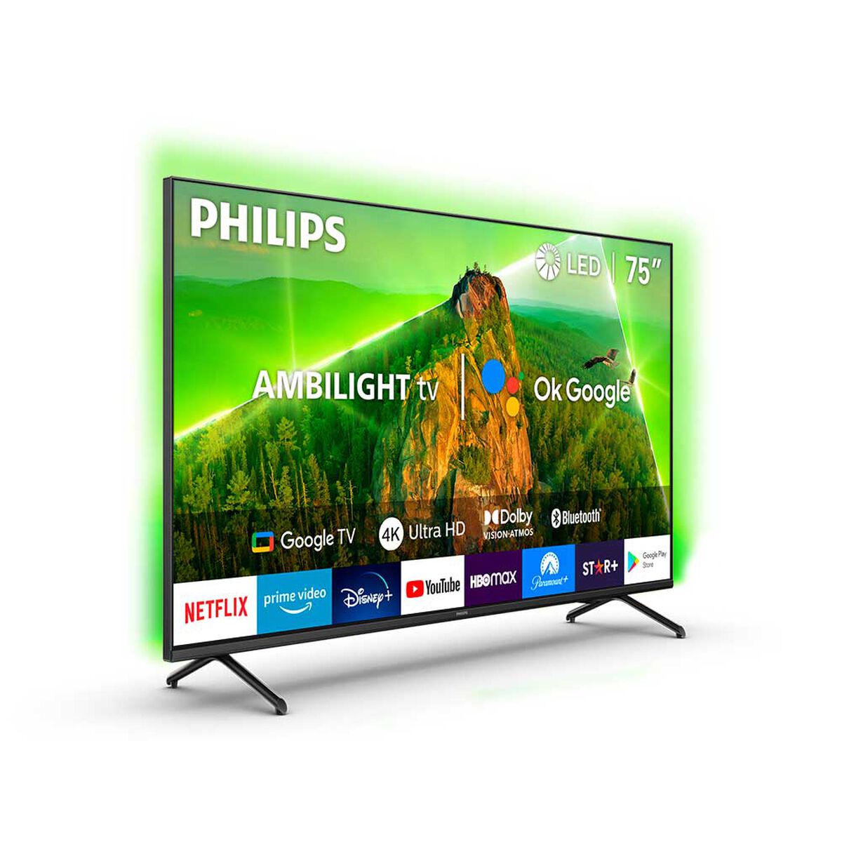 LED 75" Philips Ambilight 75PUD7908 Smart TV 4K UHD