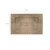 Alfombra Atmosphera Yute Natural Decorativa 120x170cm