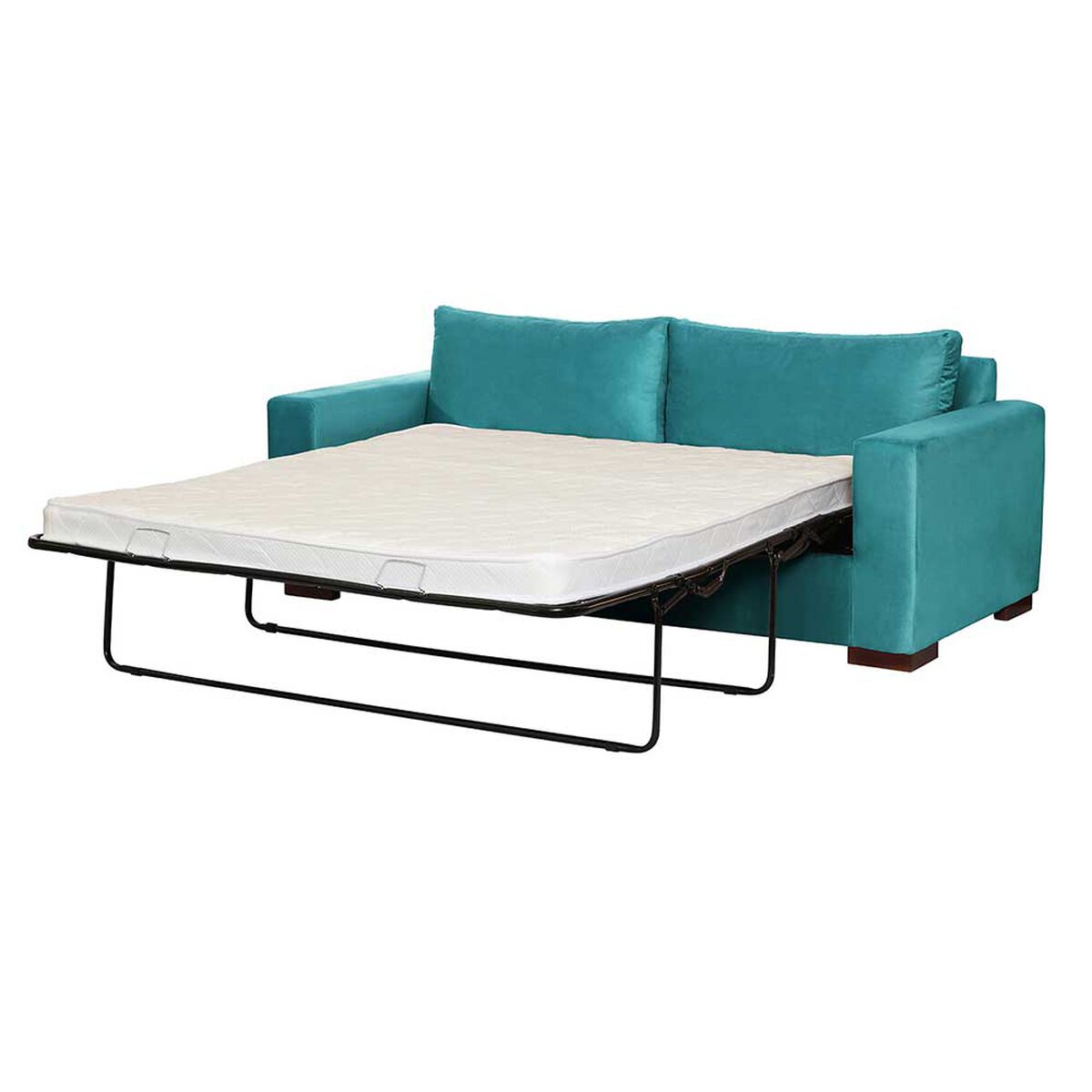 Sofá Cama Latam Home Livorno 3 Cuerpos Turquesa