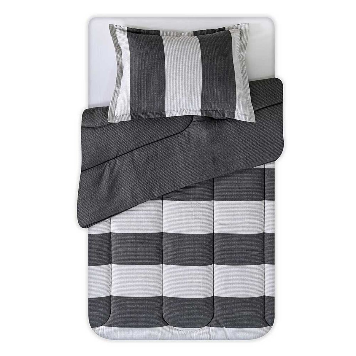 Cubrecama Cannon 1.5 Plazas Noir