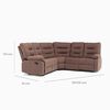 Seccional Daniels 8038BR 5 Cuerpos Café