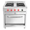 Cocina Industrial a Gas Ticgas 4 Platos Gas Licuado