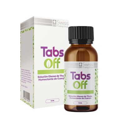 Tabs Off Estuche Con Un Frasco De 15 Ml