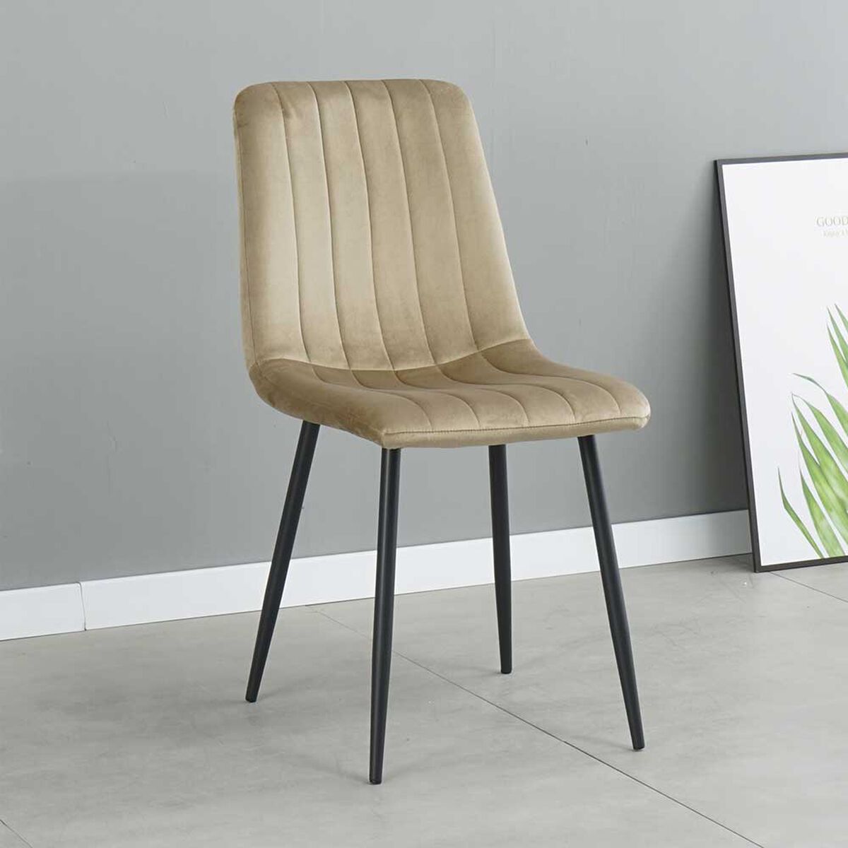 Pack 2 Sillas Rodler Oporto Beige