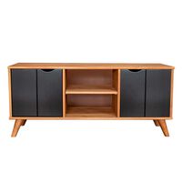 Rack TV Vekkahome Grecia Hasta 43"" Café