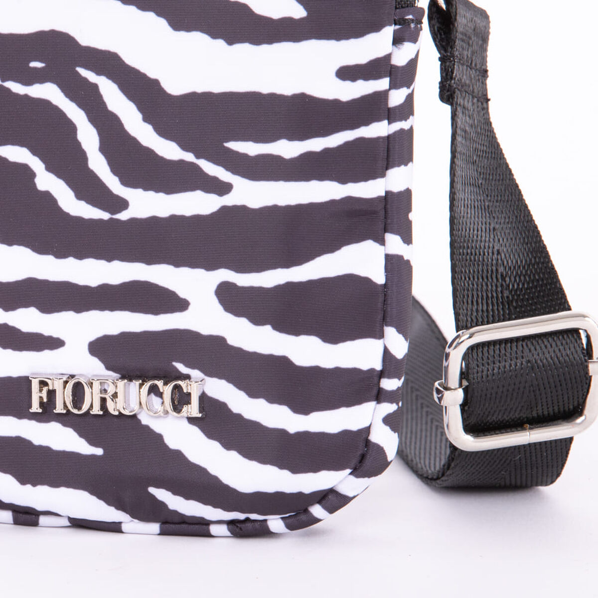Billetera Poliéster Blanca Fiorucci