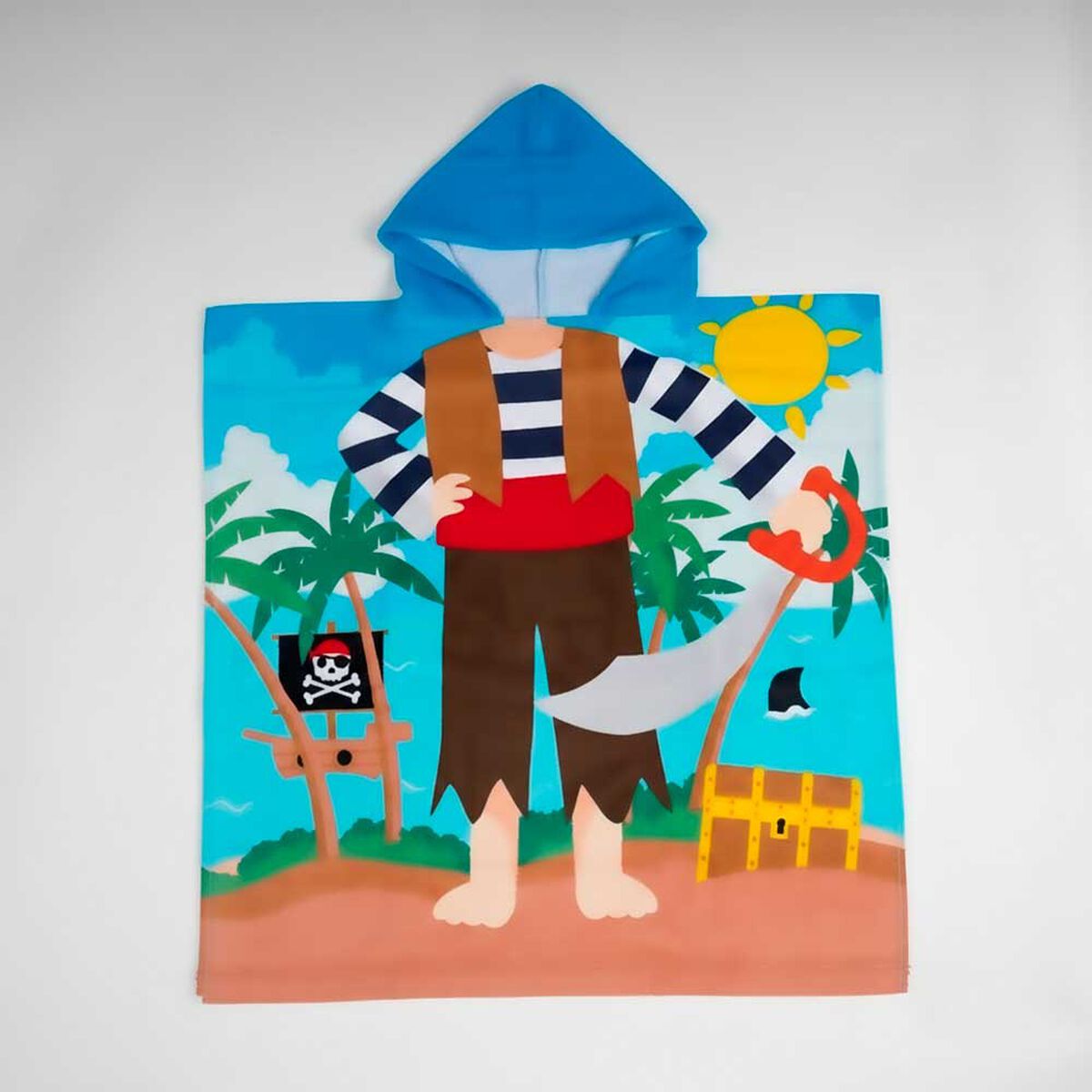 Toalla Poncho de Playa Infanftil Casanova Kids Pirate