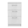 Mueble Inferior TuHome Manchester 3 Cajones Wengue