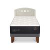 Cama Europea CIC 1,5 Plazas Premium + Respaldo Gales Alpino