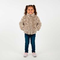 Chaqueta Niña Chess Beige